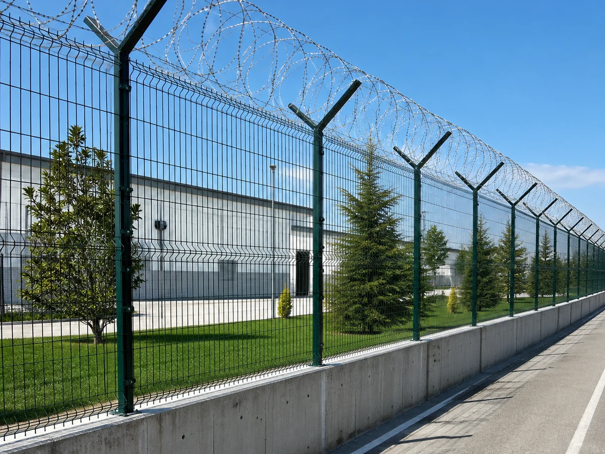 Panel Çit için temsili ürün veya giriş sistemi görünümü