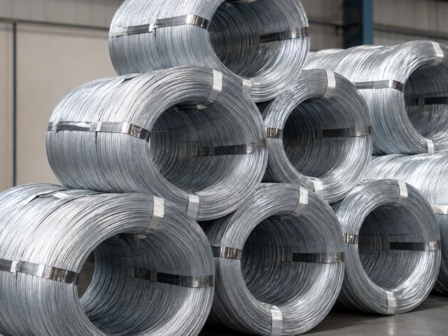 Toptan galvaniz tel kangalları ve Ankara depo stok görünümü