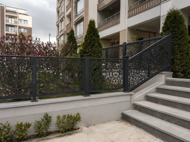 Lazer Kesim Apartman ve Site Korkuluk Sistemleri gerçek Ankara uygulaması