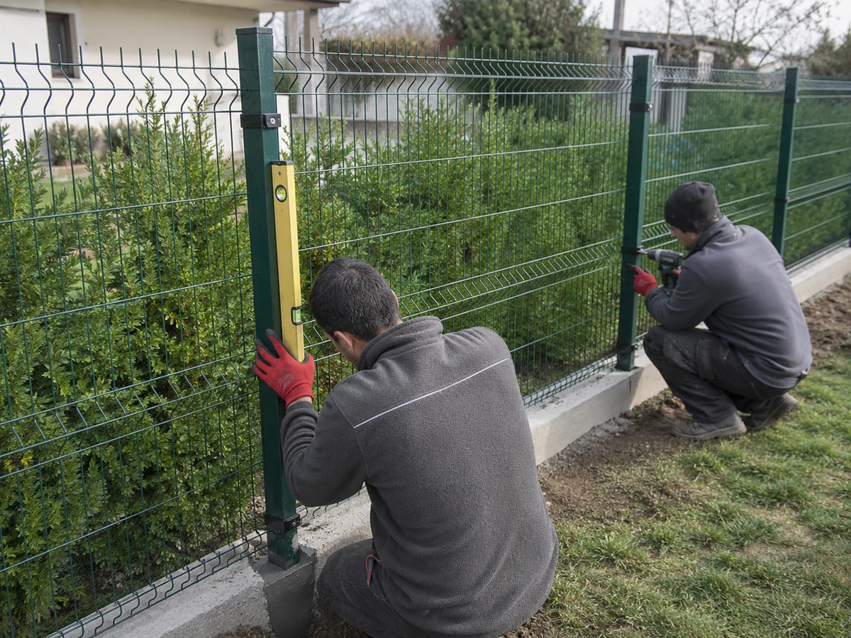 Panel Çit için temsili ürün veya giriş sistemi görünümü