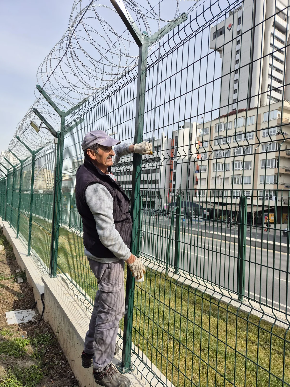 Panel Çit için temsili ürün veya giriş sistemi görünümü